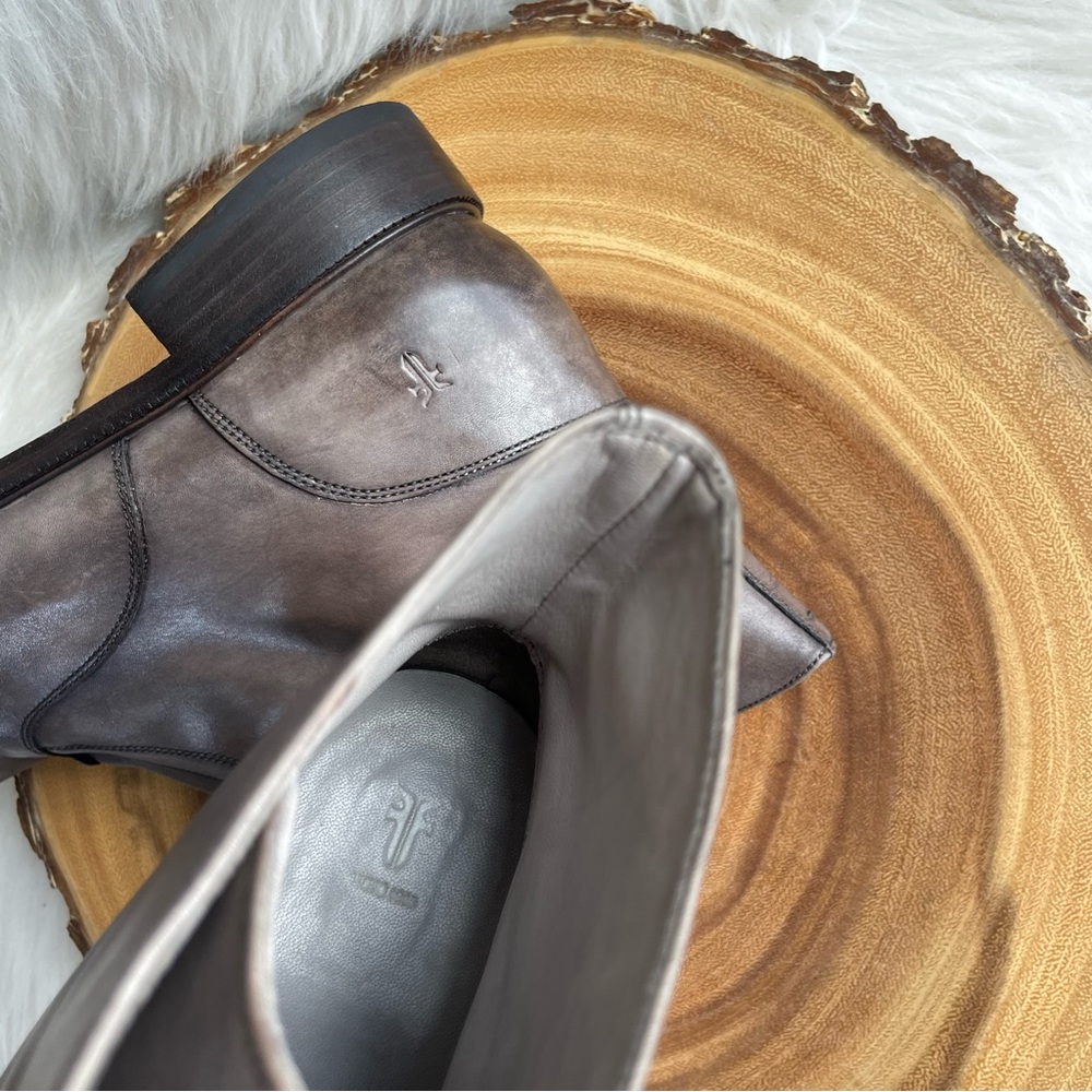 Frye Gray Ankle Boots - Picture 11 of 12